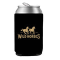 Wild Horses Koozie (Black)