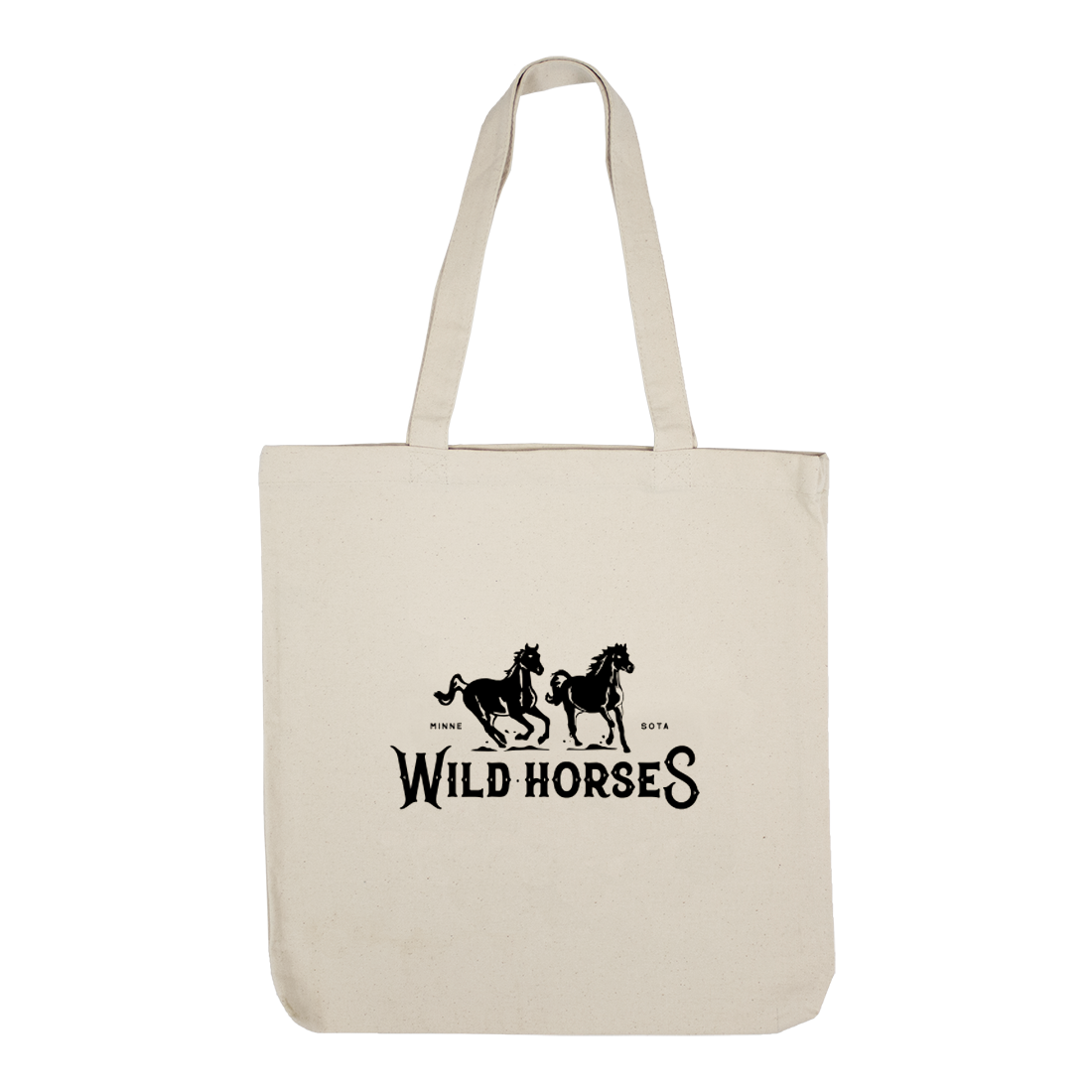 Wild Horses Logo Tote