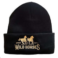 Wild Horses Embroidered Beanie