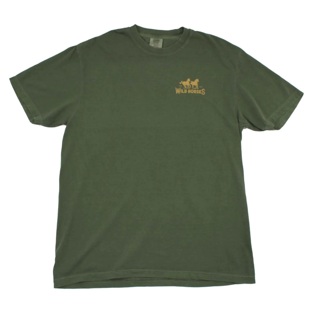 Wild Horses Logo Tee (Green)